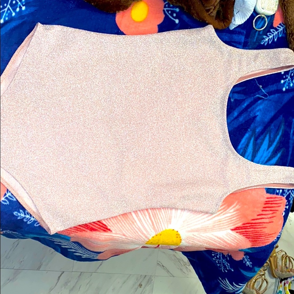 Size medium sparkly bodysuit